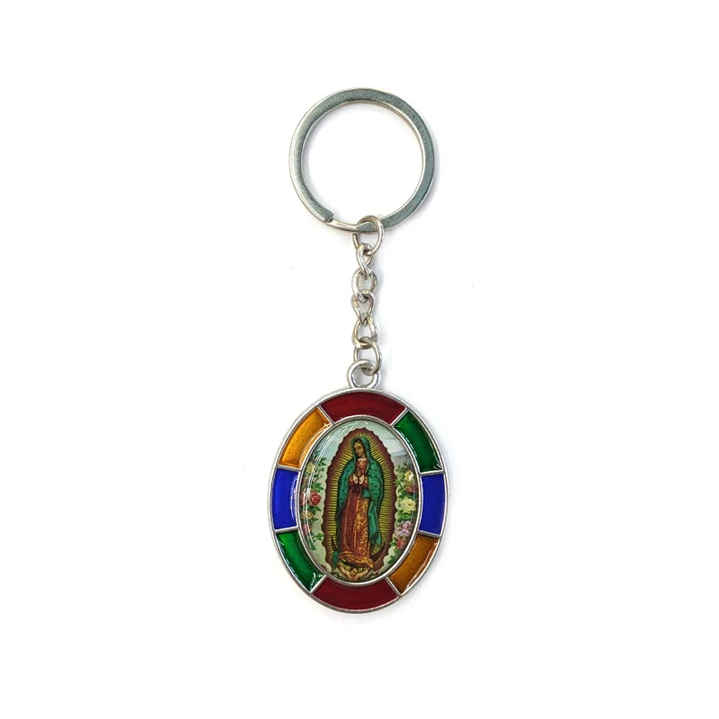 Llavero esmaltado Virgen de Guadalupe