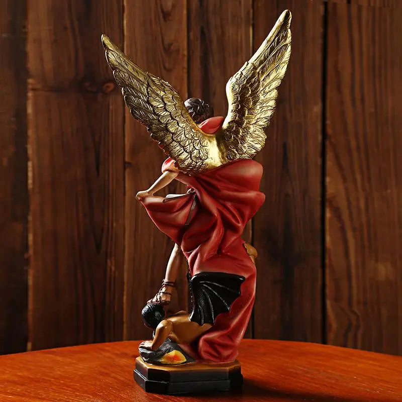 Imagen San Miguel Arcángel de resina