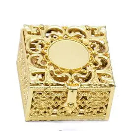 Cajas de metal para  guardar rosarios (porta rosarios)