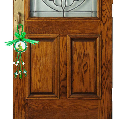 Adornos artesanales colgantes para puertas y decoración de casa (San Judas Tadeo y Virgen de Guadalupe)