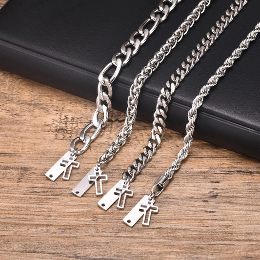 Pulsera masculina de acero inoxidable