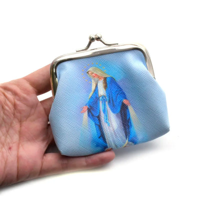 Monedero estampa Virgen Milagrosa