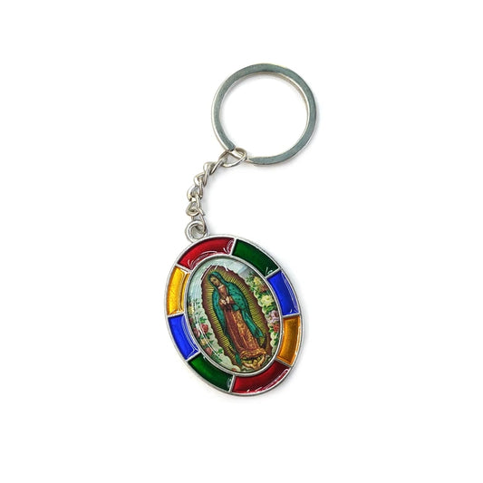 Llavero esmaltado Virgen de Guadalupe