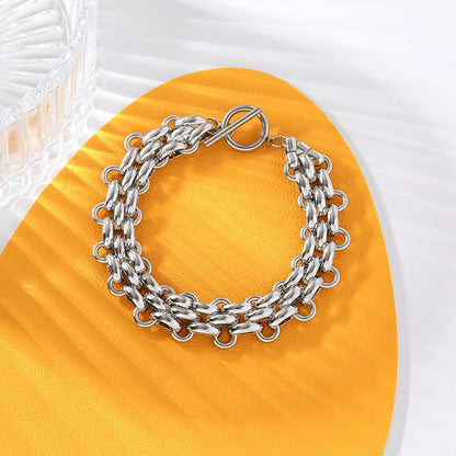 Variedades de Pulseras de Acero Inoxidable, con colgantes