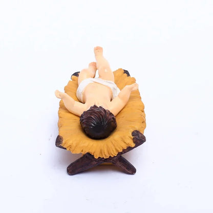 Imagen del Niño Jesús de resina